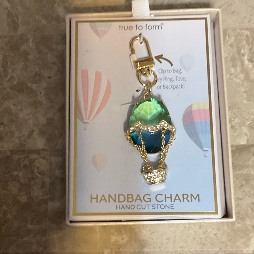 True to Form Hot Air Balloon Handbag Charm